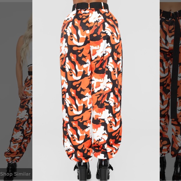 FN Orange Camo Cargos - Picture 4 of 6